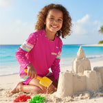 Camisa UV50+ Infantil com Proteção Solar Manga Longa