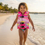 Colete Salva Vidas Infantil Homologado Nylon Fun