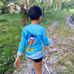 Camisa UV50+ Infantil com Proteção Solar Manga Longa