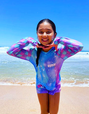 Camisa UV50+ Infantil com Proteção Solar Manga Longa