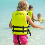 Colete Salva Vidas Infantil Homologado Nylon Colors