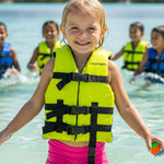 Colete Salva Vidas Infantil Homologado Nylon Colors