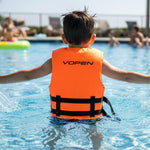 Colete Salva Vidas Infantil Homologado Nylon Colors