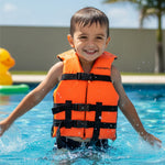 Colete Salva Vidas Infantil Homologado Nylon Colors