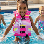 Colete Salva Vidas Infantil Homologado Nylon Fun