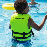 Colete Salva Vidas Infantil Homologado Nylon Colors