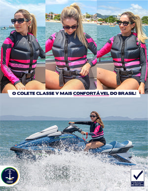 Colete Salva-Vidas Homologado Maximus Limits