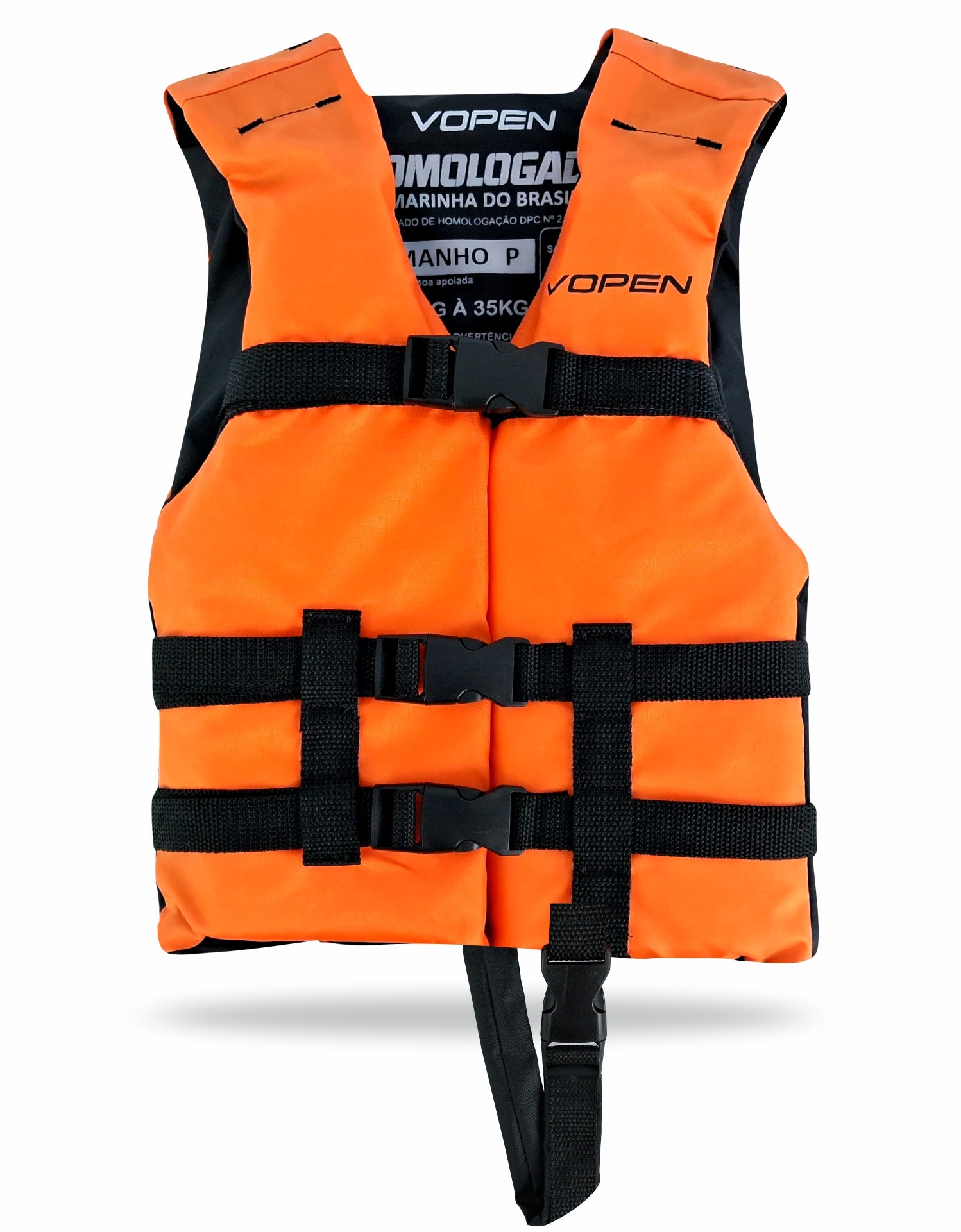 Colete Salva Vidas Infantil Homologado Nylon Colors