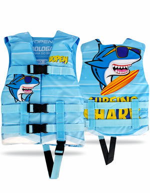 Colete Salva Vidas Infantil Homologado Nylon Fun