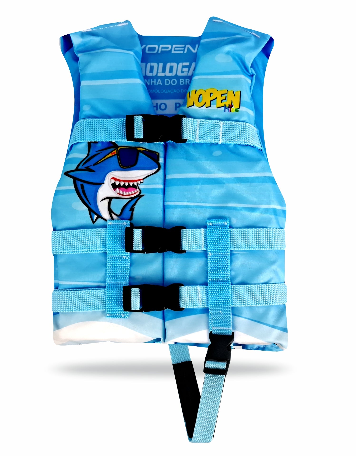 Colete Salva Vidas Infantil Homologado Nylon Fun