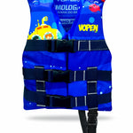 Colete Salva Vidas Infantil Homologado Nylon Fun