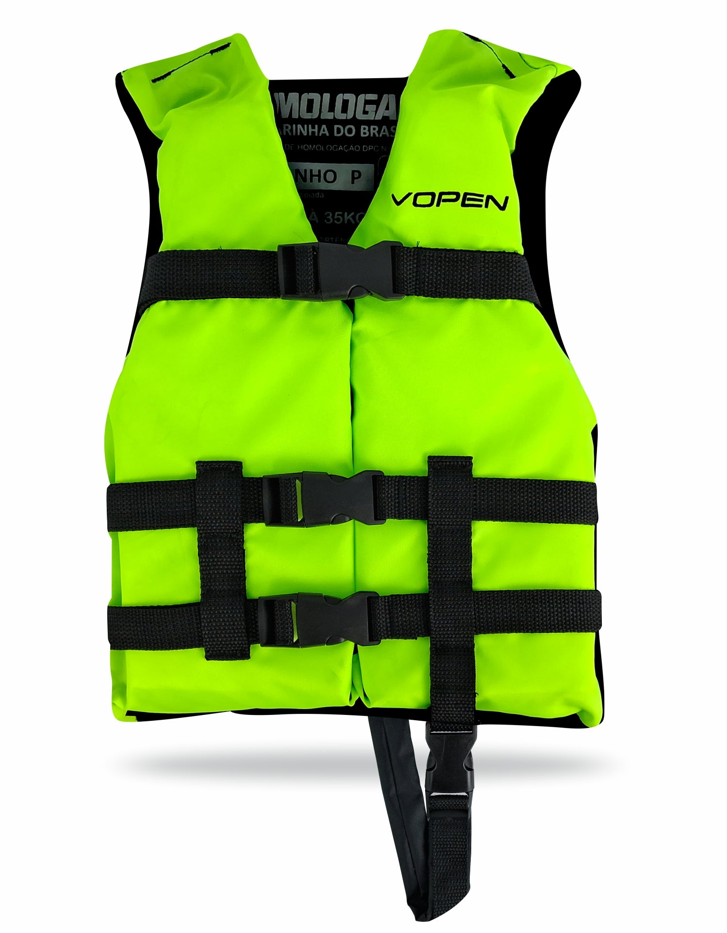 Colete Salva Vidas Infantil Homologado Nylon Colors