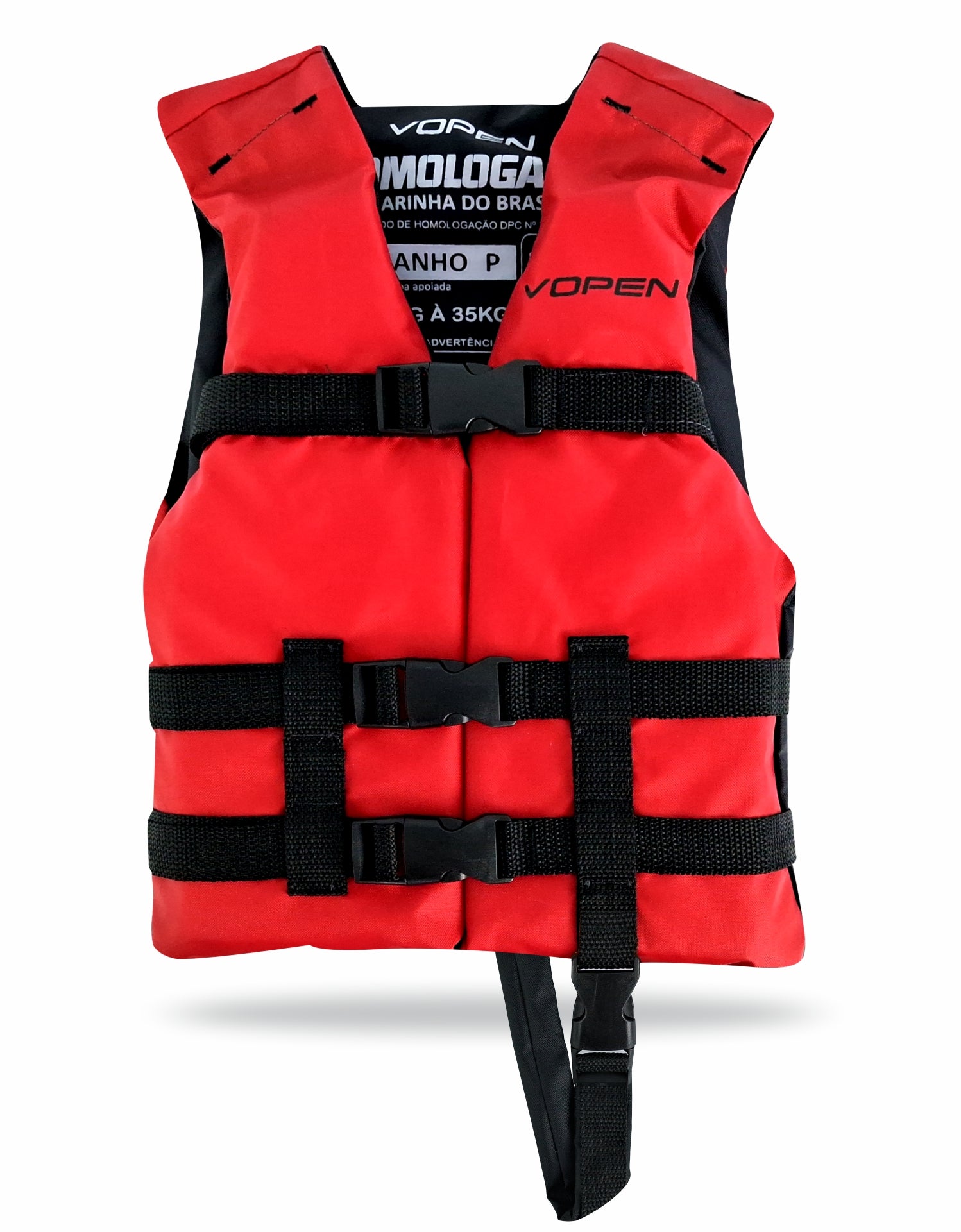 Colete Salva Vidas Infantil Homologado Nylon Colors