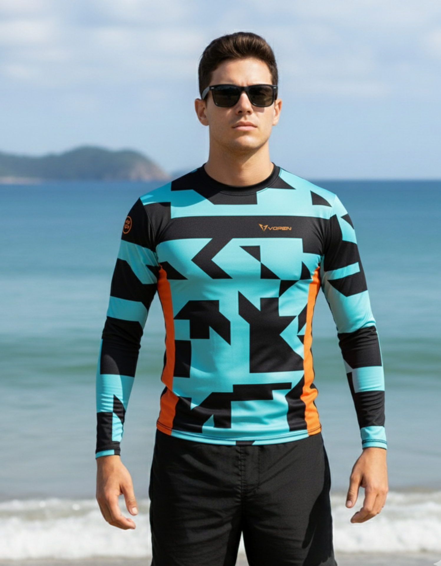 Camisa UV Masculina Aquatic