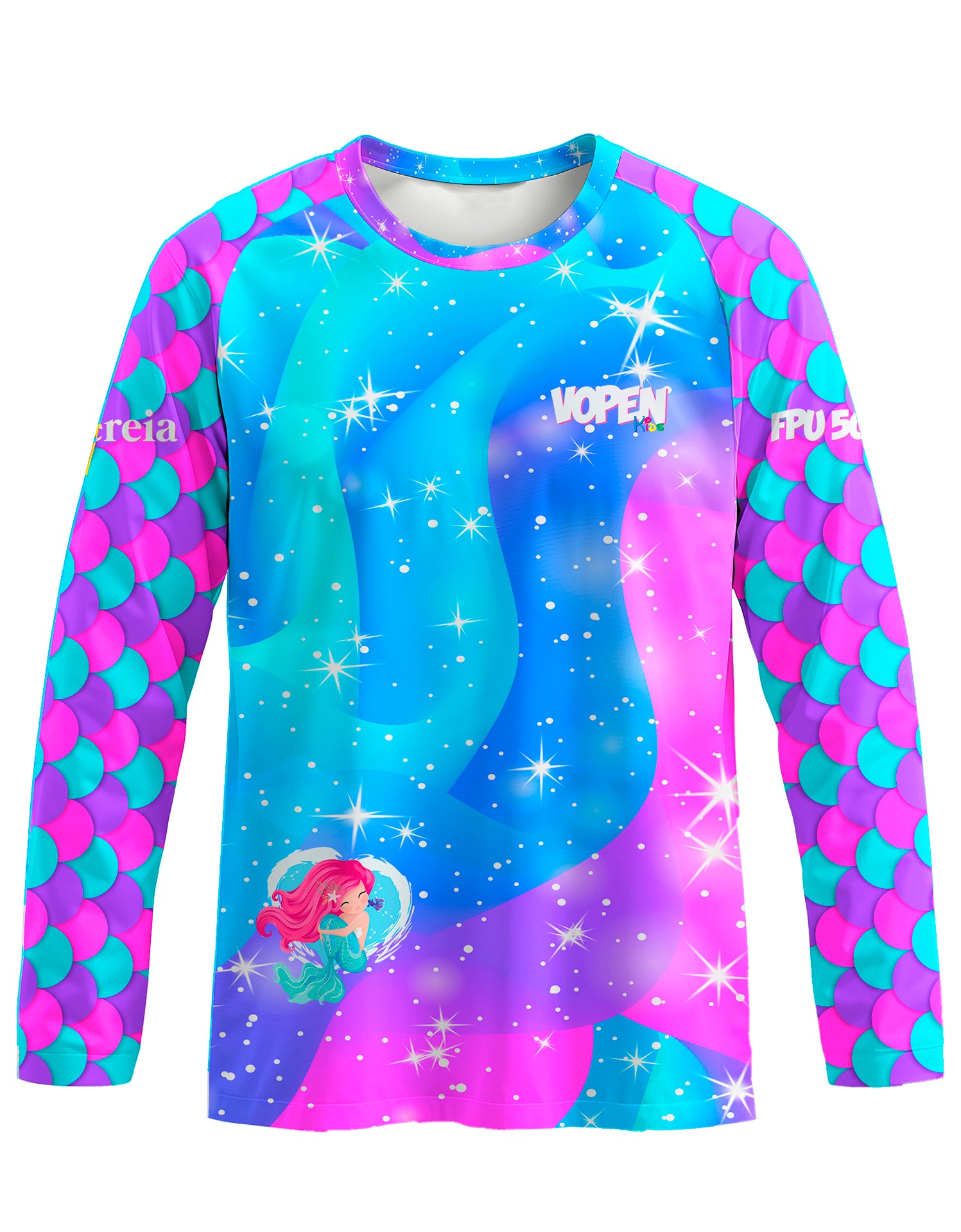 Camisa UV50+ Infantil com Proteção Solar Manga Longa