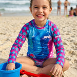 Camisa UV50+ Infantil com Proteção Solar Manga Longa
