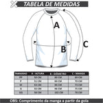 Camisa Feminina Ciclismo Manga Longa FPU50+ Bolsos na Laterais