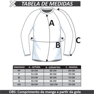 Camisa Feminina Ciclismo Manga Longa FPU50+ Bolsos na Laterais