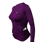 Camisa Feminina Ciclismo Manga Longa FPU50+ Bolsos na Laterais