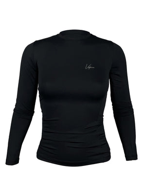 Camisa Feminina Ciclismo Manga Longa FPU50+ Bolsos na Laterais