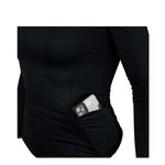 Camisa Feminina Ciclismo Manga Longa FPU50+ Bolsos na Laterais