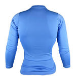 Camisa Feminina Ciclismo Manga Longa FPU50+ Bolsos na Laterais