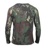 Camisa UV Masculina com Proteção Solar Manga Longa Army