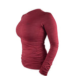 Camisa Feminina  Manga Longa FPU50+ Mescla